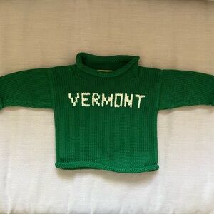 Hand Knit ‘Vermont’ Sweater in Size 6 Months